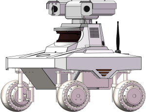  地面四驱机器人